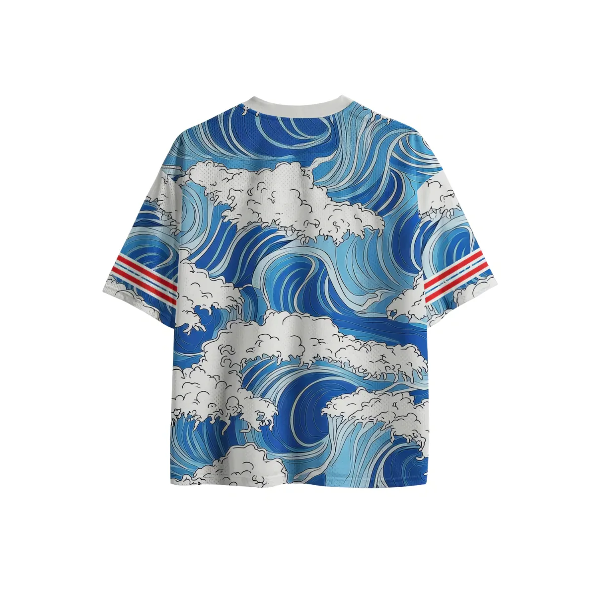 Jersey oversized the great wave Back