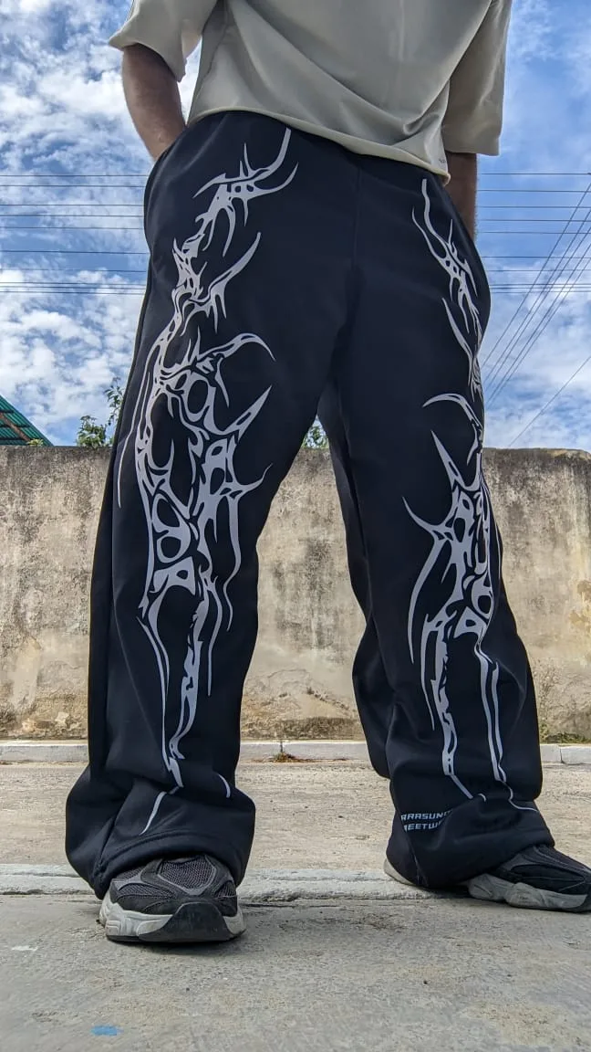 mono baggy kara y2k Back