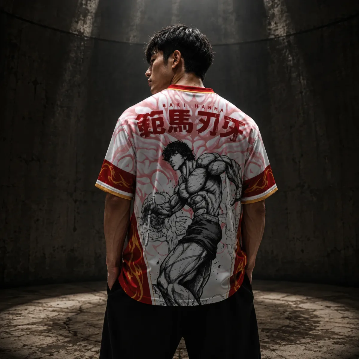 jersey Oversized baki Back